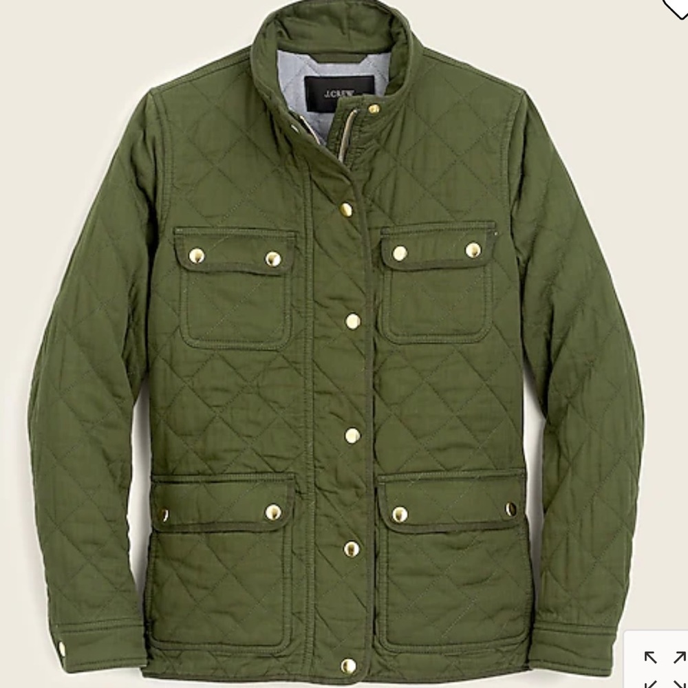 J. Crew quilted Jacket